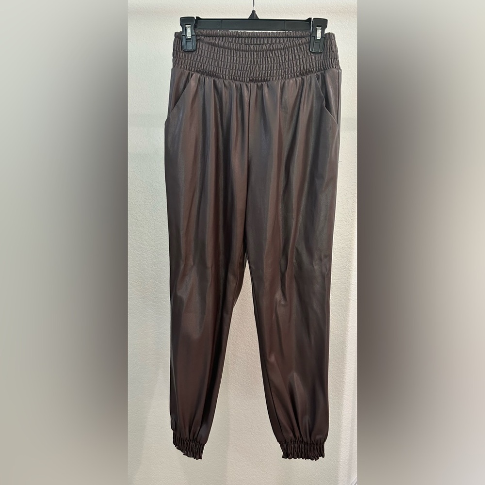 Brown Leather Pants